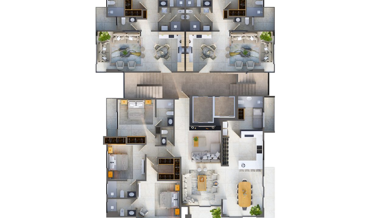 Torre con apartamentos en venta de 2 y 3 habitaciones en  Serrallés (25)
