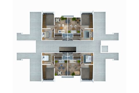 Proyecto de apartamentos de 1 y 2 habitaciones en Punta Cana (13)