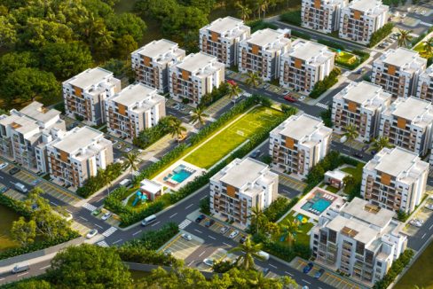 Proyecto de apartamentos de 1 y 2 habitaciones en Punta Cana (15)