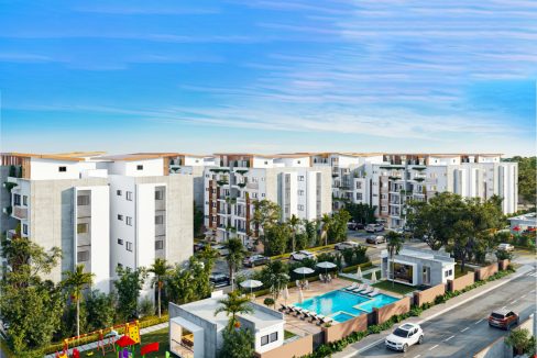 Proyecto de apartamentos de 1 y 2 habitaciones en Punta Cana (4)