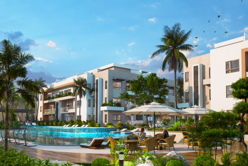 Apartamento de 1 y 2 habitaciones en venta Punta Cana (1)
