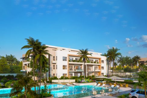 Apartamento de 1 y 2 habitaciones en venta Punta Cana (5)