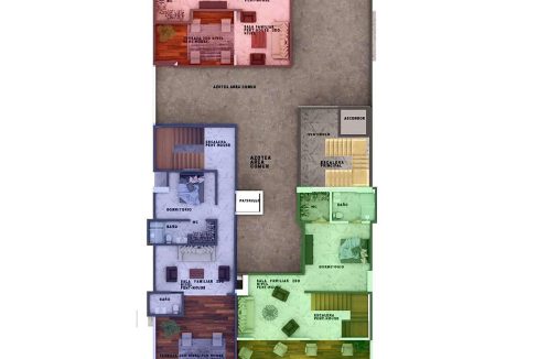 Apartamentos de 3 y 4 habitaciones en venta Reparto Los Tres Ojos (3)