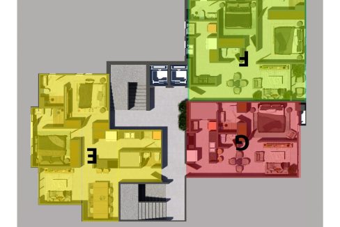 Apartamentos en venta de 1 , 2 y 3 habitaciones en el Ensanche Ozama (11)