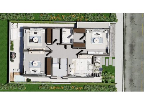 Casa en venta con jacuzzi de 3 habitaciones en la Aut. San Isidro (16)