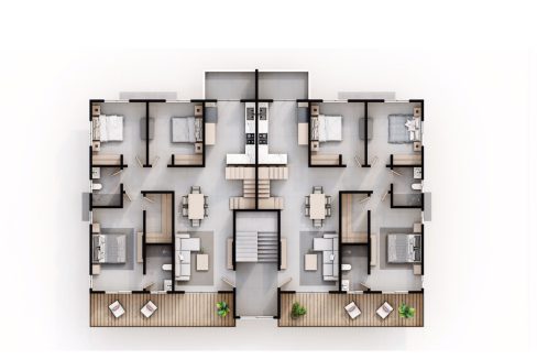 Apartamentos ven venta de 3 y 4 habitaciones Las Américas (11)