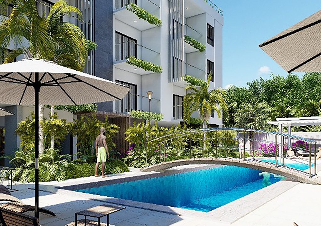 Apartamentos en venta con piscina en el Cortesito Punta Cana (11)