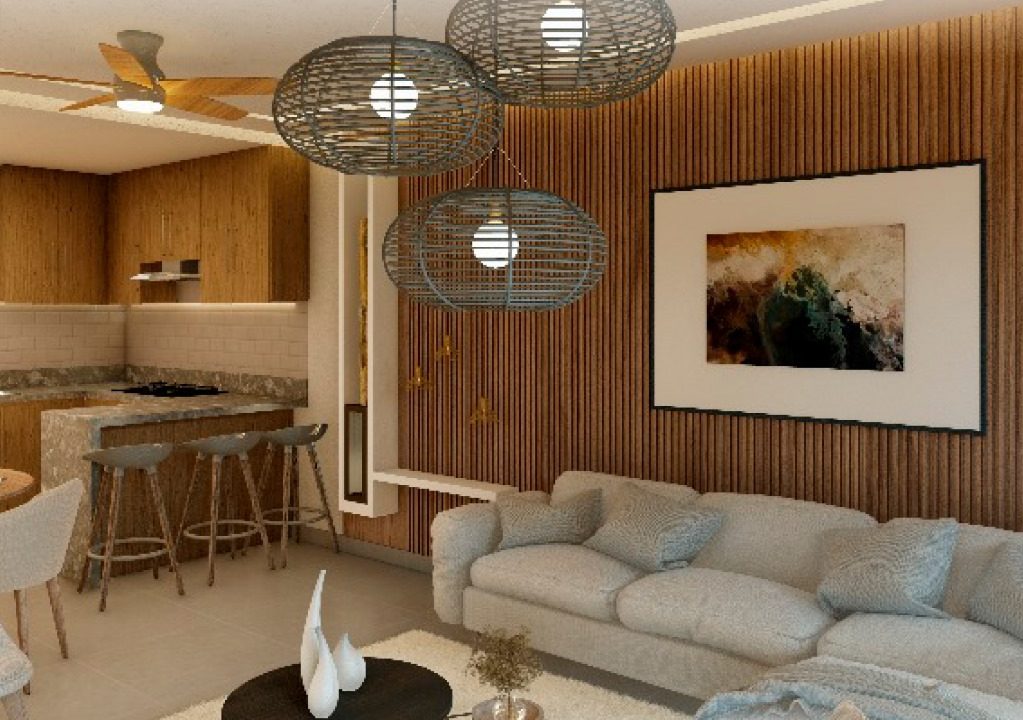 Apartamentos en venta con piscina en el Cortesito Punta Cana (15)
