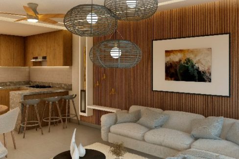 Apartamentos en venta con piscina en el Cortesito Punta Cana (15)