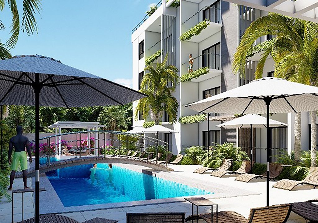Apartamentos en venta con piscina en el Cortesito Punta Cana (16)
