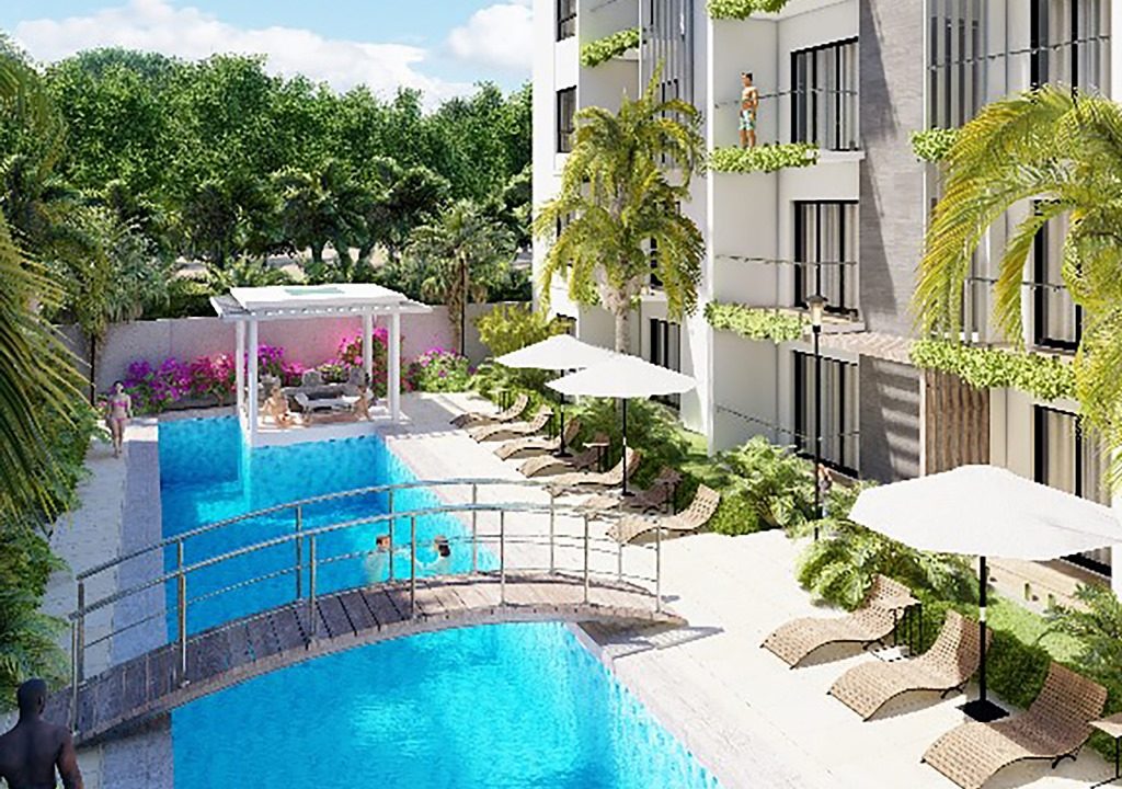 Apartamentos en venta con piscina en el Cortesito Punta Cana (19)