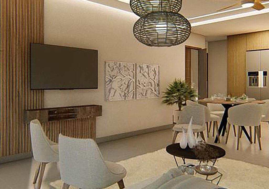 Apartamentos en venta con piscina en el Cortesito Punta Cana (2)
