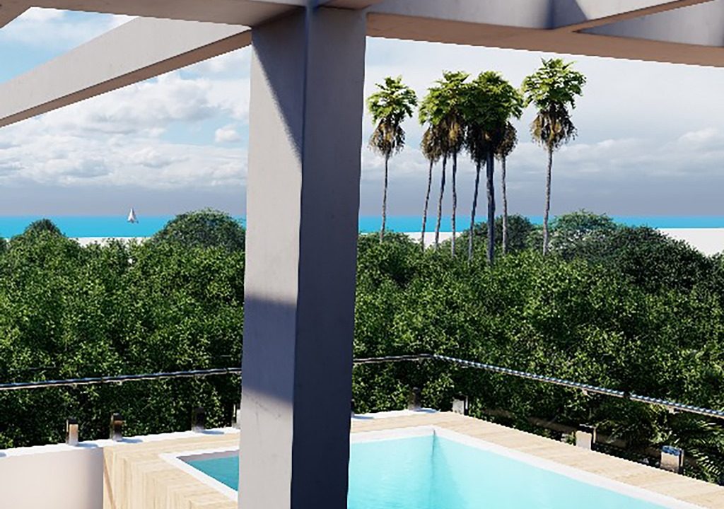 Apartamentos en venta con piscina en el Cortesito Punta Cana (23)