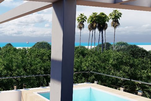 Apartamentos en venta con piscina en el Cortesito Punta Cana (23)