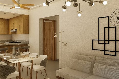 Apartamentos en venta con piscina en el Cortesito Punta Cana (26)