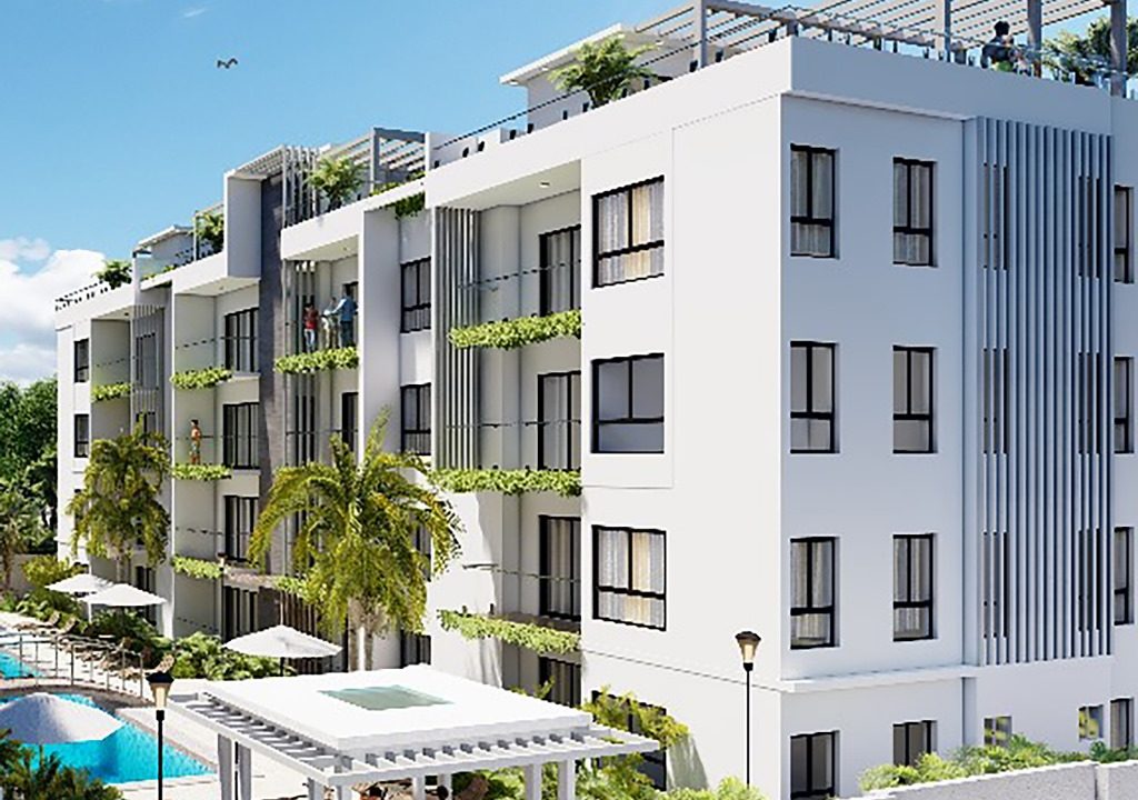 Apartamentos en venta con piscina en el Cortesito Punta Cana (27)
