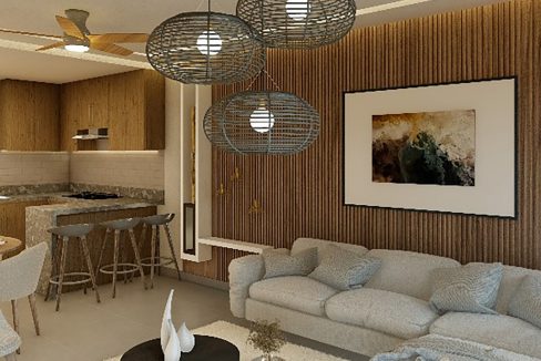Apartamentos en venta con piscina en el Cortesito Punta Cana (30)