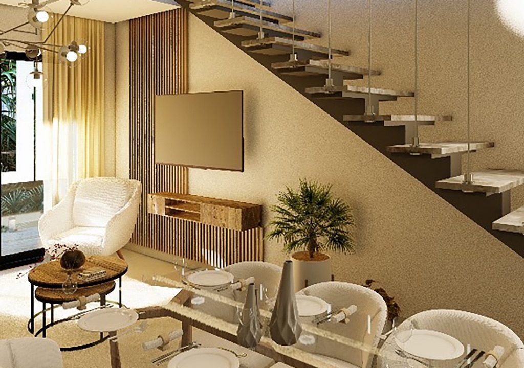 Apartamentos en venta con piscina en el Cortesito Punta Cana (6)