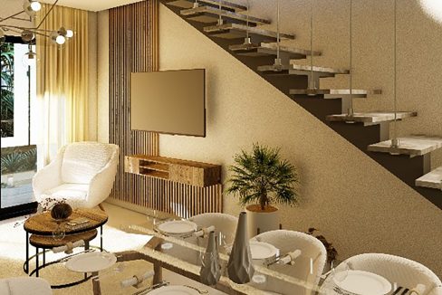 Apartamentos en venta con piscina en el Cortesito Punta Cana (6)