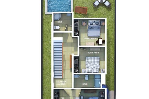 Casas en venta en la Av. Ecología de 3 habitaciones (9)